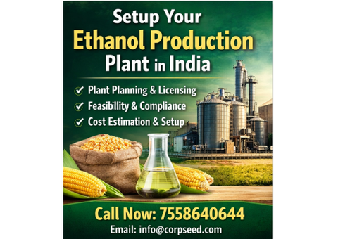 Ethanol Plant Setup Services in India