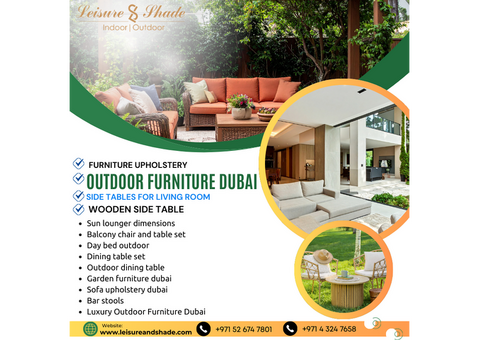 Premium Outdoor Table and Bench Solutions – Leisure and Shade
