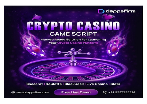 Build Your Global Casino Brand With Crypto Casino Game Script