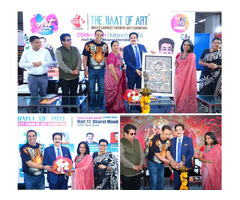 Dr. Sandeep Marwah Inaugurates Grand 3-Day Art Expo “HAAT ART”