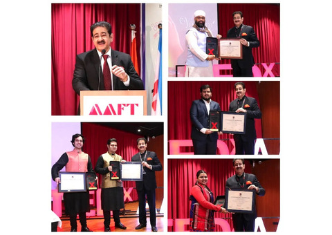 TEDxAAFT Grand Show Enthralls Audience at Marwah Studios