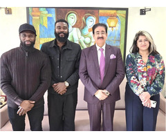 Black Gang Music Group Visited Marwah Studios