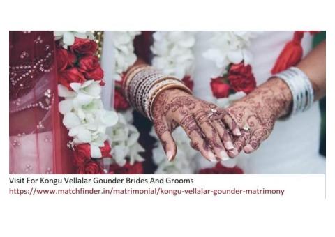 Kongu Vellalar Gounder Matrimonial Services