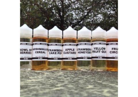 Printed Wholesale E Juice Label with Free Shipping