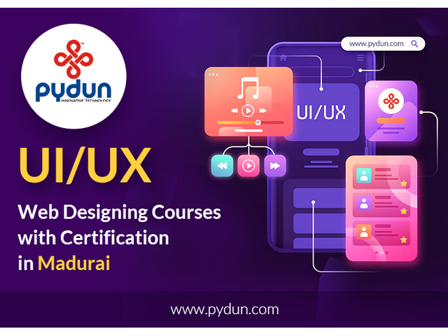 UI/UX and Web Designing Courses with Certification in Madurai - 1/1