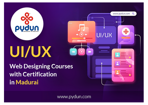 UI/UX and Web Designing Courses with Certification in Madurai