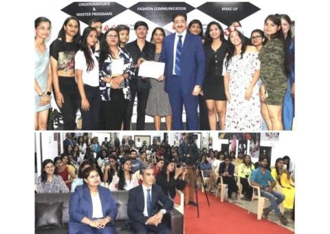 Sandeep Marwah Inspires Students at AAFT School of Fashion and Design