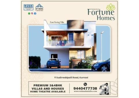 Vedansha's Fortune Homes 3BHK and 4BHK Duplex Villas
