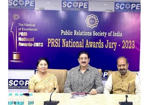 Dr. Sandeep Marwah Appointed as Member of National Jury for PR Society