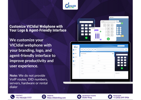 Brand Your VICIdial Webphone with Smooth Agent Interface