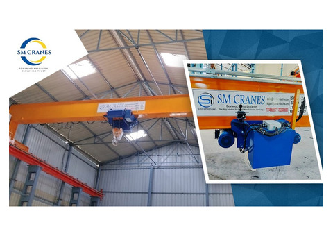 Industrial Jib Crane Manufacturer in Pune | SM Cranes