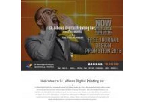 WEBSITE DESIGN STALBANS PRINTING