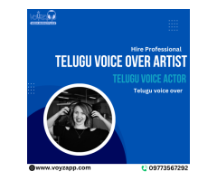 Hire Professional Telugu Voice Over Actor/Artists in India