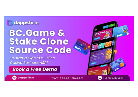Stake and BC.Game Clone Source Code