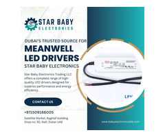 Dubai’s Trusted Source for Meanwell LED Drivers