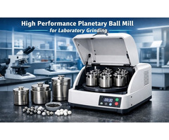 High Performance Planetary Ball Mill for Laboratory Grinding