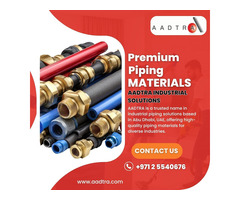 Premium Piping Materials in UAE | AADTRA Industrial Solutions