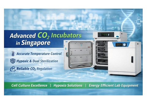 Laboratory CO2 Incubators in Singapore for Precision Cell Culture