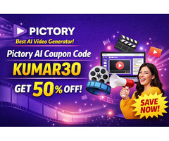 Pictory AI Coupon Code KUMAR30 – Flat 50% OFF | Complete Review