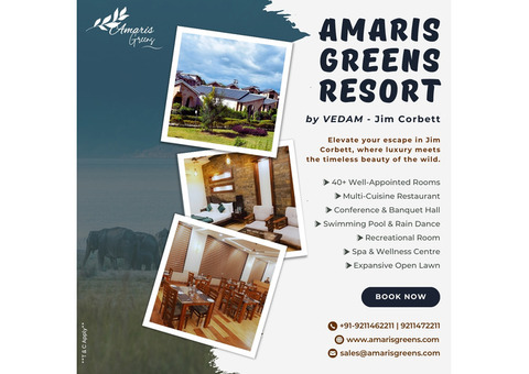 Amaris Greens – Best Resort in Jim Corbett for Family Escapes