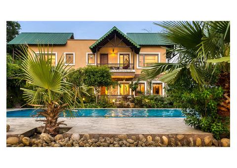 Luxury Villas in Jim Corbett with Private Pool for Rent
