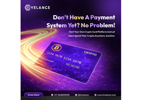 Launch Your Own Branded Crypto Debit Card