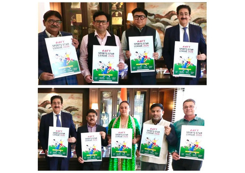 AAFT Sports Star League 2026 Poster Launched at Marwah Studios
