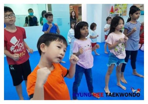TKD is a group activity that help students 2improve social skills