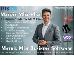 Best Matrix MLM Software for E-Pin and Ecommerce By LETSCMS