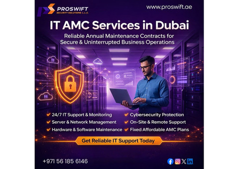 IT AMC Solutions for Businesses in Dubai