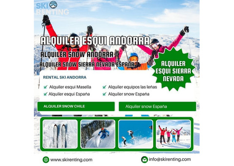 Alquiler equipos Las Leñas rápido y profesional