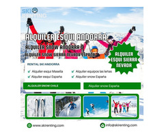 Alquiler equipos Las Leñas rápido y profesional