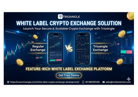 Launch Your Crypto Exchange with Trioangle’s White Label Solution