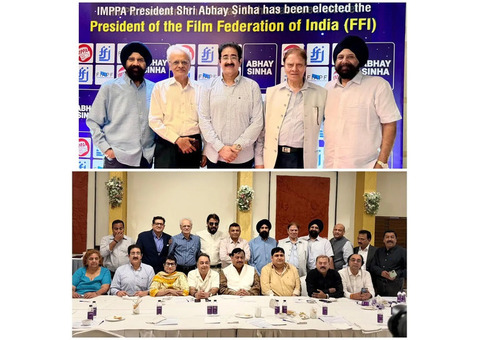 Dr Sandeep Marwah Attends National Meeting of Film Federation India