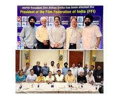 Dr Sandeep Marwah Attends National Meeting of Film Federation India