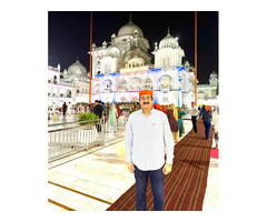 Dr. Sandeep Marwah Visits Patna for AAFT Promotion, Seeks Blessings