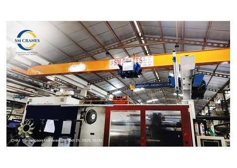Robust Overhead Crane Solutions Pune – SM Cranes