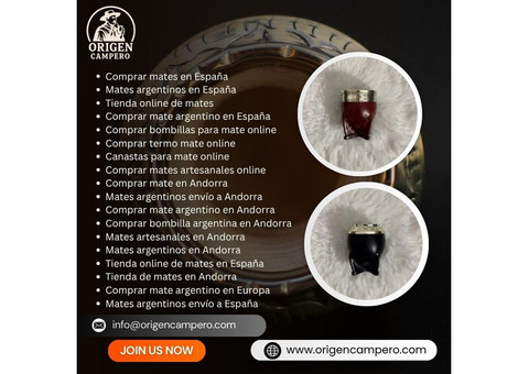 El mejor lugar para comprar mate argentino en Andorra