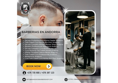 Afeitat Tovallola Calenta Barba Andorra | Bandidos Barbershop