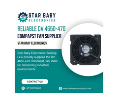 Reliable DV 4650-470 Ebmpapst Fan Supplier | Star Baby Electronics
