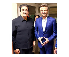 Dr Sandeep Marwah Congratulates Anil Kapoor for His Performance