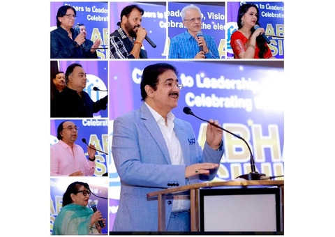 Dr. Sandeep Marwah Addresses Esteemed Gathering of Film Fraternity