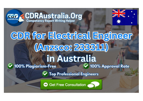 CDR for Electrical Engineer (Anzsco: 233311) - CDRAustralia.Org