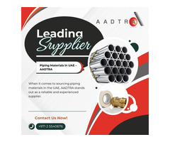 Leading Supplier of Piping Materials in UAE – AADTRA