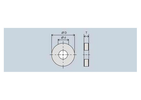 Durable Piezo Ring Available for Industrial & Electronic Use