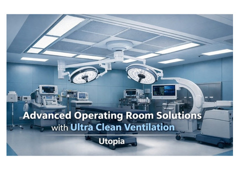 Advanced Operating Room Solutions with Ultra Clean Ventilation