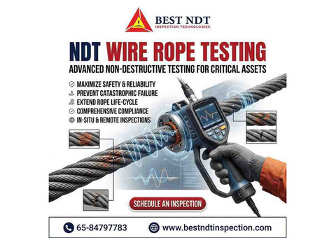 Expert NDT Wire Rope Testing for Ultimate Safety and Compliance