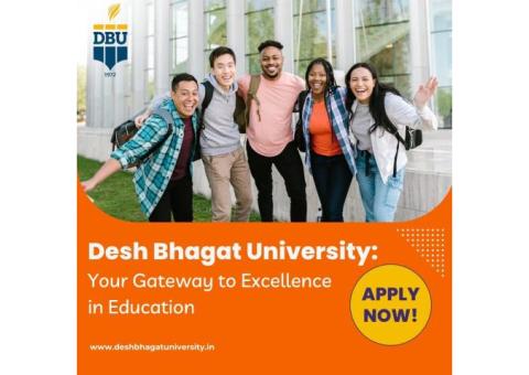 Desh Bhagat University: Your Gateway to Excellence in Education