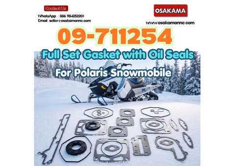09-711254 Full Set Gasket with Oil Seals for Polaris Snowmobile