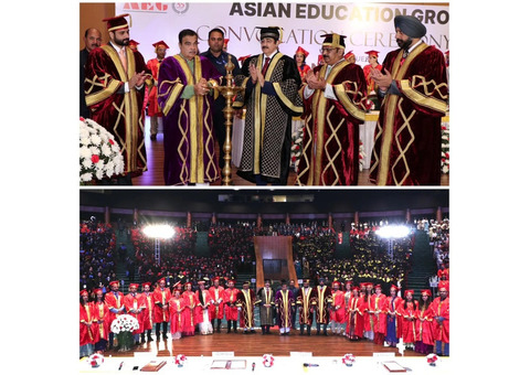 Grand Convocation 2026 of Asian Education Group Inaugurated by Nitin